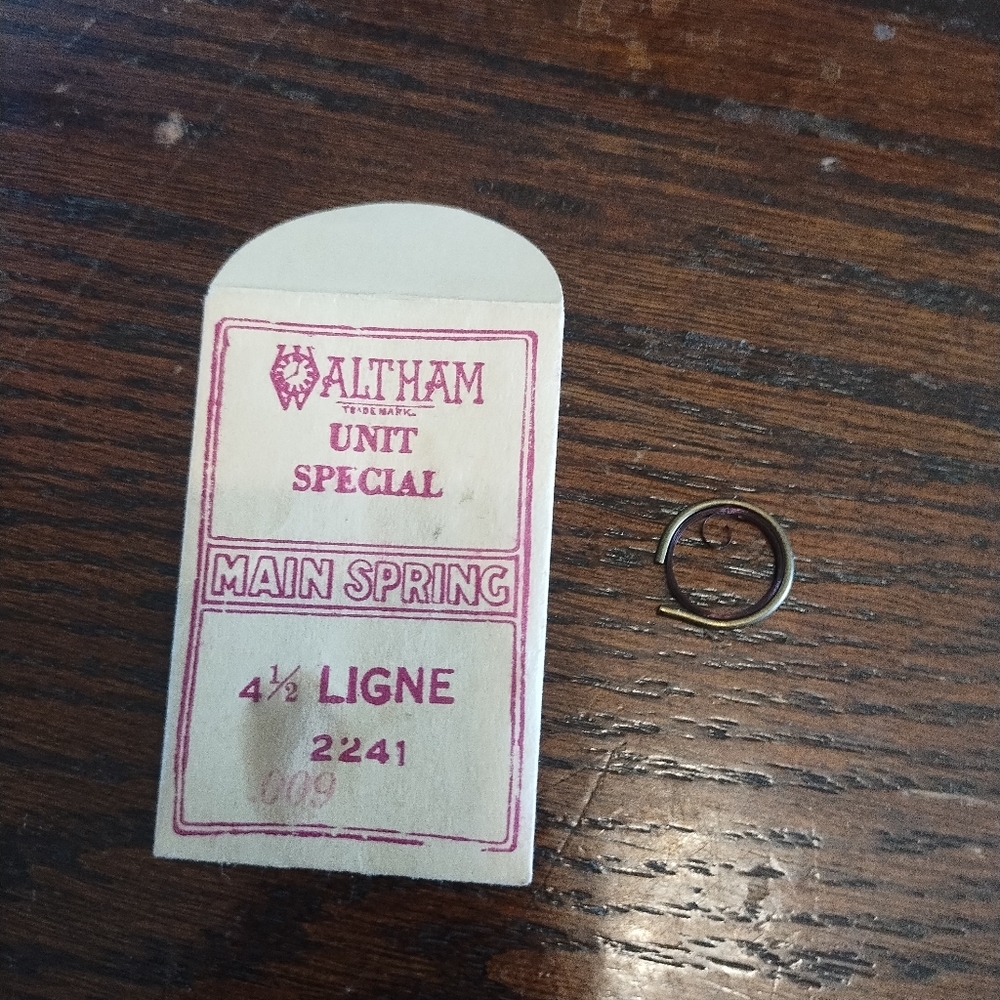 Vintage Watch Parts For Waltham And‎ Elgin